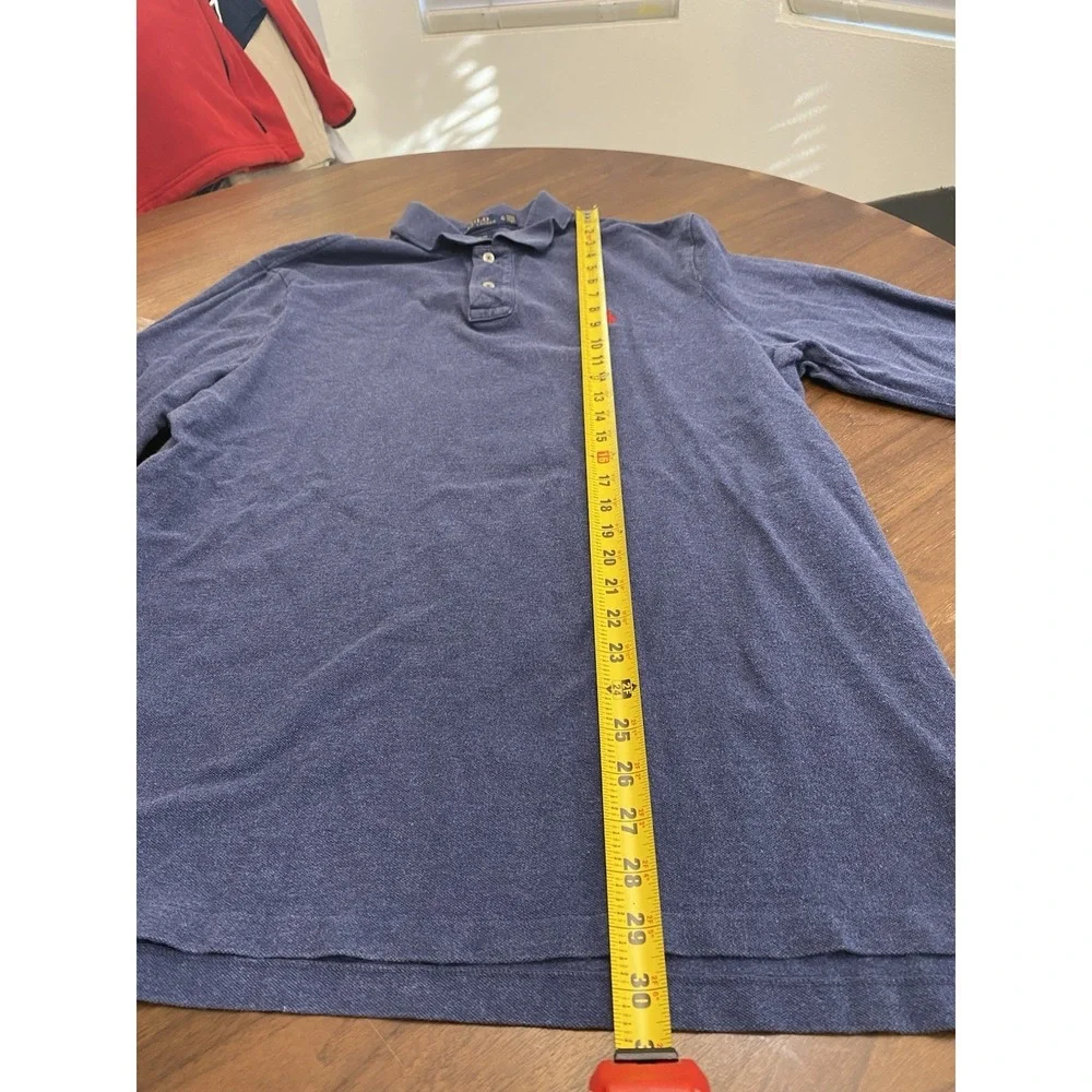 Polo Ralph Lauren Men's XL Classic Fit Polo Long Sleeve Blue